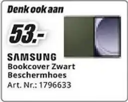 MediaMarkt Samsung Bookcover Zwart Beschermhoes Art. Nr.: 1796633 aanbieding