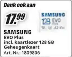 MediaMarkt Samsung EVO Plus aanbieding