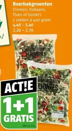 Poiesz Roerbakgroenten aanbieding
