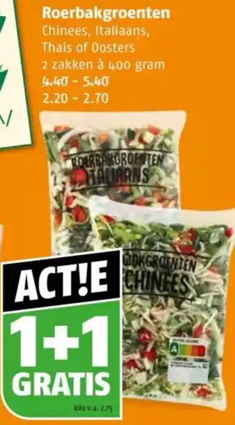 Poiesz Roerbakgroenten aanbieding