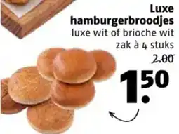 Poiesz Luxe hamburgerbroodjes aanbieding