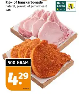 Poiesz Rib of haaskarbonade aanbieding