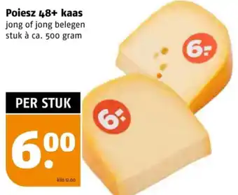 Poiesz Poiesz 48+ kaas aanbieding