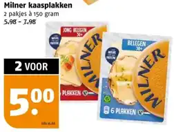 Poiesz Milner kaasplakken aanbieding