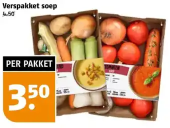 Poiesz Verspakket soep aanbieding
