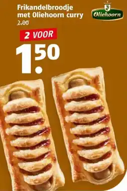 Poiesz Frikandelbroodje met Oliehoorn curry aanbieding