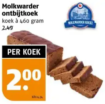 Poiesz Molkwarder ontbijtkoek aanbieding