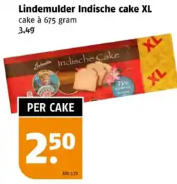 Poiesz Lindemulder Indische cake XL aanbieding