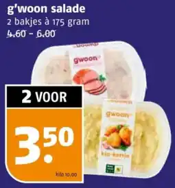 Poiesz G'woon salade aanbieding