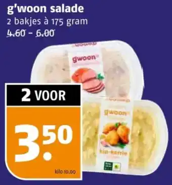 Poiesz G'woon salade aanbieding