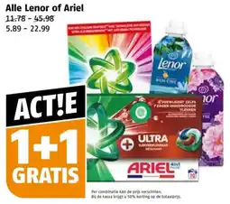 Poiesz Alle Lenor of Ariel aanbieding