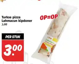 Poiesz Turkse pizza Lahmacun kipdoner aanbieding