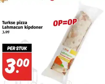 Poiesz Turkse pizza Lahmacun kipdoner aanbieding