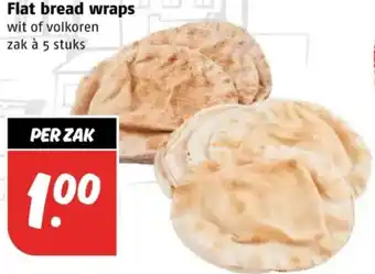 Poiesz Flat bread wraps aanbieding