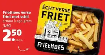 Poiesz Friethoes verse friet met schil aanbieding