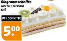 Poiesz Slagroomschnitte aanbieding