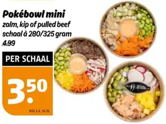 Poiesz Pokébowl mini aanbieding