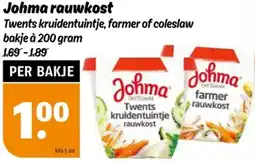 Poiesz Johma rauwkost aanbieding