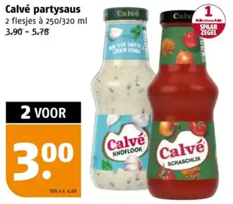 Poiesz Calvé partysaus aanbieding