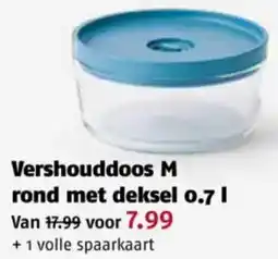 Poiesz Vershouddoos M rond met deksel aanbieding