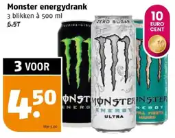 Poiesz Monster energydrank aanbieding
