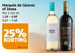 Poiesz Marqués de Cáceres of Zensa aanbieding