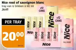 Poiesz Nice rosé of sauvignon blanc aanbieding