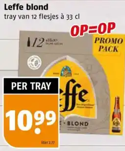 Poiesz Leffe blond aanbieding