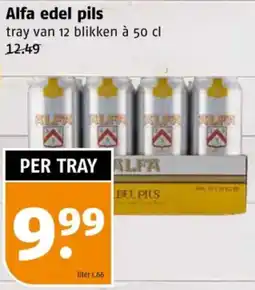 Poiesz Alfa edel pils aanbieding