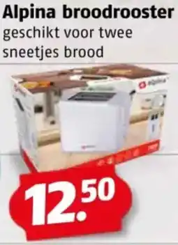 Poiesz Alpina broodrooster aanbieding