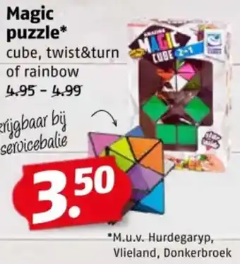 Poiesz Magic puzzle aanbieding