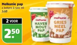 Poiesz Melkunie pap aanbieding