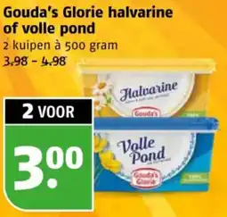 Poiesz Gouda's Glorie halvarine of volle pond aanbieding