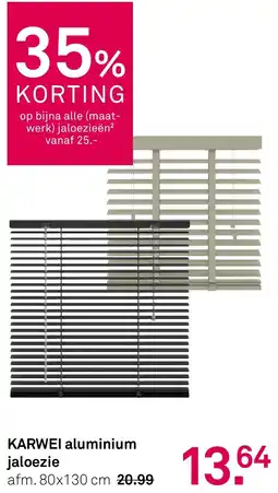 Karwei Karwei aluminium jaloezie aanbieding