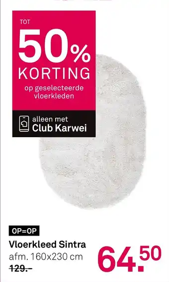 Karwei Vloerkleed Sintra aanbieding