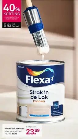 Karwei Flexa Strak in de Lak aanbieding