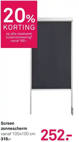 Karwei Screen zonnescherm aanbieding