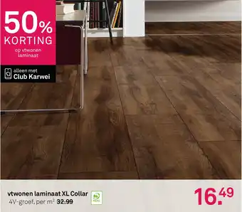 Karwei Vtwonen laminaat XL Collar aanbieding
