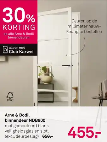 Karwei Arne & Bodil binnendeur NDB900 aanbieding