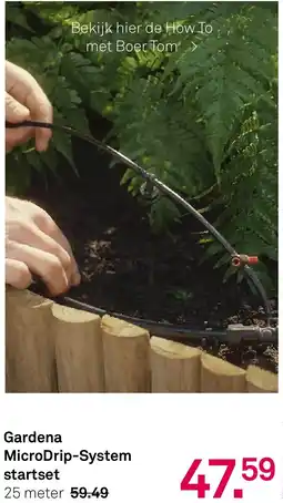 Karwei Gardena MicroDrip System startset aanbieding