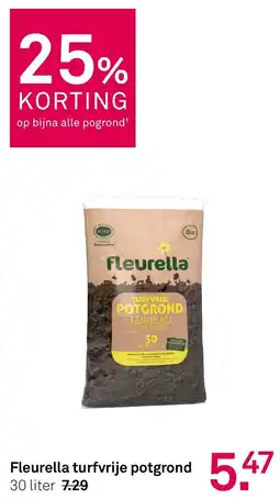 Karwei Fleurella turfvrije potgrond aanbieding
