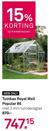 Karwei Tuinkas Royal Well aanbieding