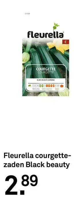 Karwei Fleurella courgettezaden Black beauty aanbieding