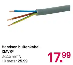 Karwei Handson buitenkabel XMVK3 aanbieding