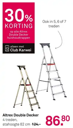 Karwei Altrex Double Decker aanbieding