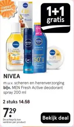 Etos Nivea aanbieding