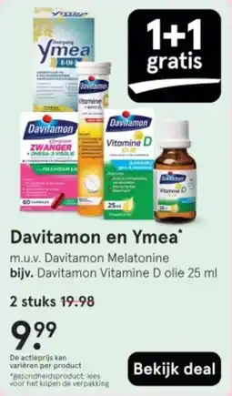 Etos Davitamon en Ymea aanbieding