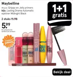 Etos Maybelline aanbieding