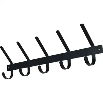 Trendhopper Kapstok Duke 5 haken zwart aanbieding