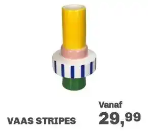 Trendhopper Vaas Stripes aanbieding